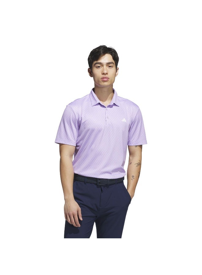 Adidas Core Prt Polo Purple Polo Shirt (Short Sleeve) Polo Shirts For Men - Image 1